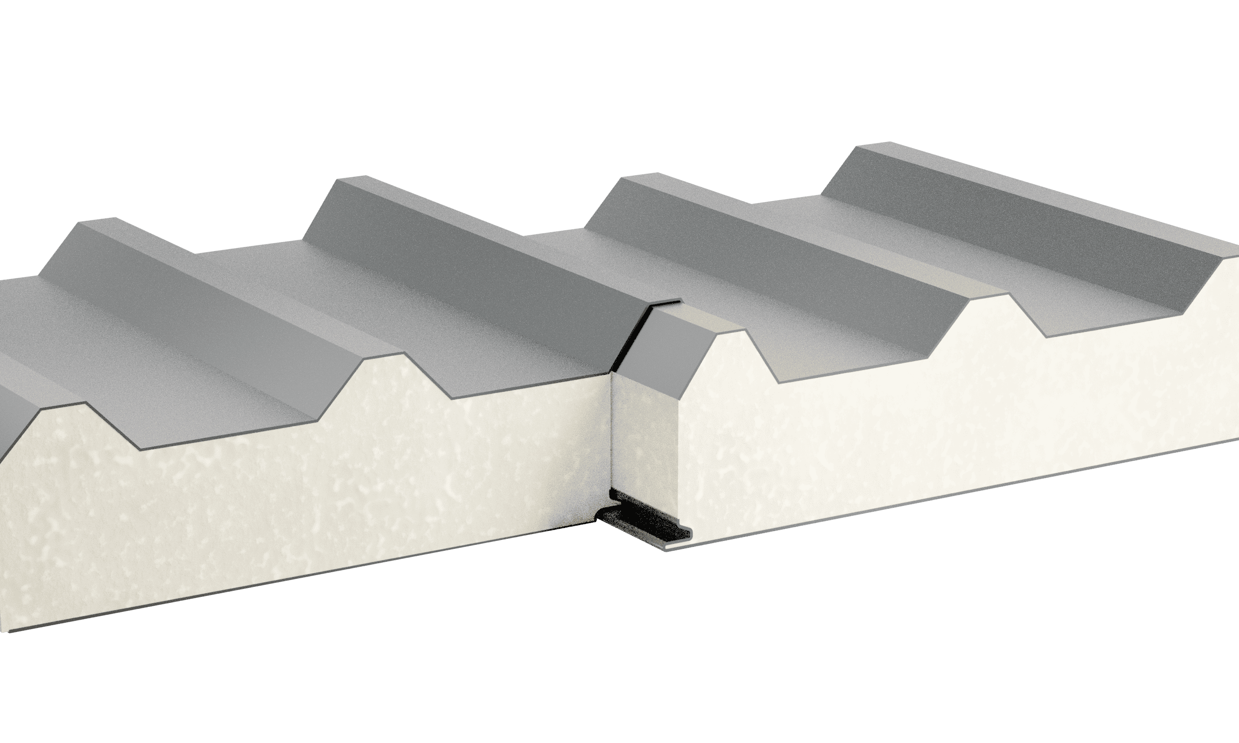 Трехслойная сэндвич-панель 220 мм кровельная ПЕНА