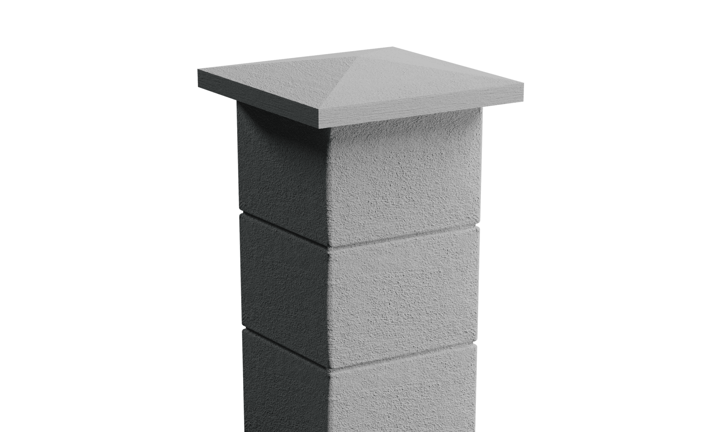 Крышка 300х300 для блока «Бетон»