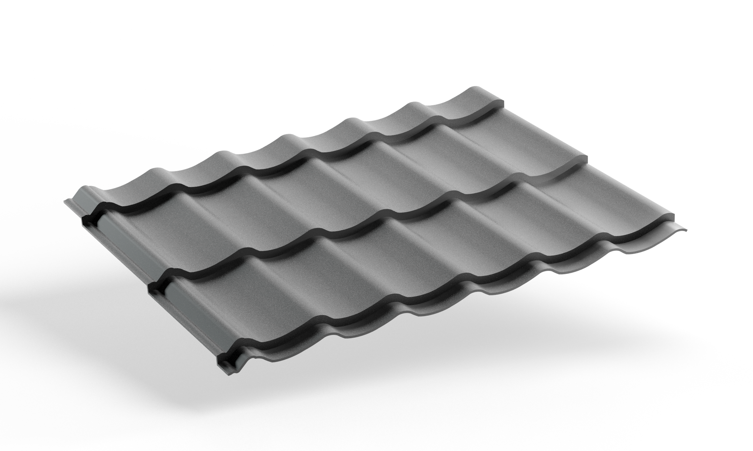 Металлочерепица ЛАМОНТЕРРА 0.5 | PureTech матовый